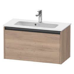 Duravit Ketho.2 Waschtischunterbau wandh. 390x810x440mm, Compact Eiche Marmori... DURAVIT-K25056055550000 4067116351378 (Abb. 1)