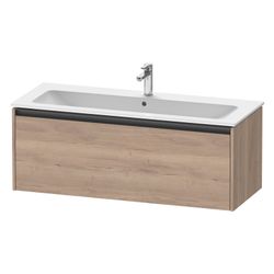 Duravit Ketho.2 Waschtischunterbau wandh. 480x1210x440mm, Eiche Mar. Matt, Gri... DURAVIT-K25065055550000 4067116356946 (Abb. 1)
