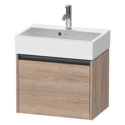 Duravit Ketho.2 Waschtischunterbau wandh. 390x584x440mm, Compact Eiche Marmori... DURAVIT-K25073055550000 4067116357196 (Abb. 1)