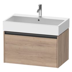 Duravit Ketho.2 Waschtischunterbau wandh. 460x784x440mm, Eiche Marmoriert Matt... DURAVIT-K25077055550000 4067116357349 (Abb. 1)