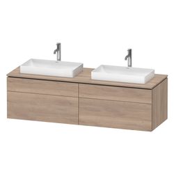 Duravit L-Cube Konsolenwaschtischunterbau wandh 550x1620x482mm Eiche Marmorier... DURAVIT-LC4873B55550000 4067116355123 (Abb. 1)