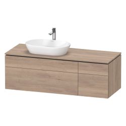 Duravit L-Cube Konsolen-WTU wandh. 550x1420x482mm Eiche Marmoriert Matt, mitti... DURAVIT-LC4877055550000 4067116355017 (Abb. 1)