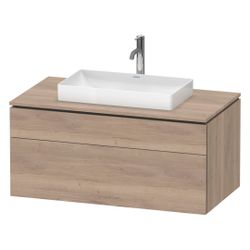 Duravit L-Cube Konsolenwaschtischunterbau wandh 550x1020x482mm Eiche Marmorier... DURAVIT-LC4881055550000 4067116354997 (Abb. 1)