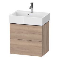 Duravit L-Cube Waschtischunterbau wandh. 391x584x544mm Compact, Eiche Marmoriert M... DURAVIT-LC621905555 4067116353037 (Abb. 1)