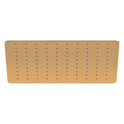 Duravit Kopfbrause Bronze gebürstet Edelstahl Eckig 300x300mm 26l/min Rain Decken... DURAVIT-UV0660031004 4067116374896 (Abb. 1)