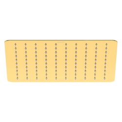 Duravit Kopfbrause Gold poliert Edelstahl Eckig 300x300mm 26l/min Rain Decken-/Wa... DURAVIT-UV0660031034 4067116374889 (Abb. 1)