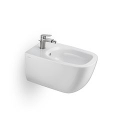 Duravit Wave Einhebel-Bidetmischer, Edelstahl gebürstet, 5l/min, mit Garnitur, Au... DURAVIT-WA2400001070 4067116105582 (Abb. 1)