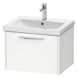 Duravit D-Code Waschtischunterbau wandhäng. 460x584x400mm, Mattweiß, 1 Auszug,... DURAVIT-DC4665010180000 4067116371451 (Abb. 1)