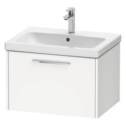Duravit D-Code Waschtischunterbau wandhäng. 460x634x400mm, Mattweiß, 1 Auszug,... DURAVIT-DC4666010180000 4067116373424 (Abb. 1)