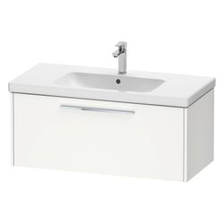 Duravit D-Code Waschtischunterbau wandhäng. 460x984x400mm, Mattweiß, 1 Auszug,... DURAVIT-DC4668010180000 4067116374001 (Abb. 1)