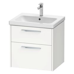 Duravit D-Code Waschtischunterbau wandhäng. 460x584x555mm, Mattweiß, 1 Auszug/... DURAVIT-DC4670010180000 4067116374469 (Abb. 1)