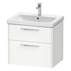 Duravit D-Code Waschtischunterbau wandhäng. 460x634x555mm, Mattweiß, 1 Auszug/... DURAVIT-DC4671010180000 4067116371741 (Abb. 1)