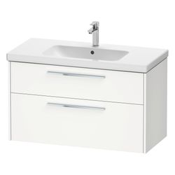 Duravit D-Code Waschtischunterbau wandhäng. 460x984x555mm, Mattweiß, 1 Auszug/... DURAVIT-DC4673010180000 4067116372076 (Abb. 1)