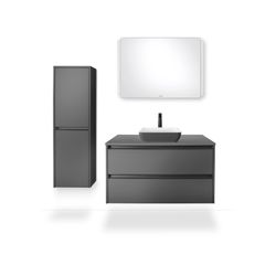 Duravit Sivida Aufsatzbecken 400mm, Weiß Seidenmatt/Dunkelgrau Matt, DuroCast Plus,... DURAVIT-266001FI00 4067116416008 (Abb. 1)