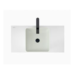 Duravit Sivida Aufsatzbecken 400mm, Blassgrün Matt/Weiß Seidenmatt, DuroCast Plus, ... DURAVIT-266001FG00 4067116416022 (Abb. 1)