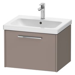 Duravit D-Code Waschtischunterbau wandhäng. 460x584x400mm, Basalt Matt, 1 Ausz... DURAVIT-DC4665010430000 4067116371468 (Abb. 1)