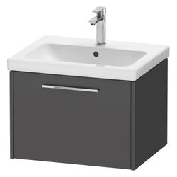 Duravit D-Code Waschtischunterbau wandhäng. 460x584x400mm, Graphit Matt, 1 Aus... DURAVIT-DC4665010490000 4067116371574 (Abb. 1)