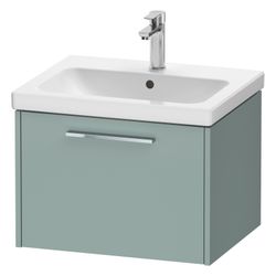 Duravit D-Code Waschtischunterbau wandhäng. 460x584x400mm, Fjordgrün Matt, 1 A... DURAVIT-DC4665010HG0000 4067116371550 (Abb. 1)