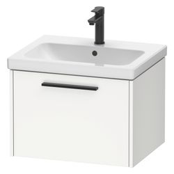 Duravit D-Code Waschtischunterbau wandh. 460x584x400mm, Mattweiß, 1 Auszug, Gr... DURAVIT-DC46650BD180000 4067116369984 (Abb. 1)