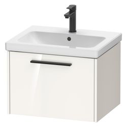 Duravit D-Code Waschtischunterbau wandh. 460x584x400mm, Weiß Hochglanz, 1 Ausz... DURAVIT-DC46650BD220000 4067116371437 (Abb. 1)