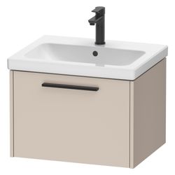 Duravit D-Code Waschtischunterbau wandh. 460x584x400mm, Taupe Matt, 1 Auszug, ... DURAVIT-DC46650BD910000 4067116371345 (Abb. 1)