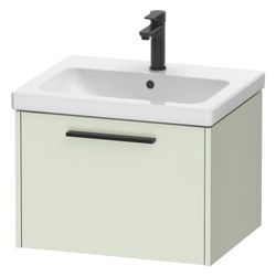 Duravit D-Code Waschtischunterbau wandh. 460x584x400mm, Blassgrün Matt, 1 Ausz... DURAVIT-DC46650BDHH0000 4067116371352 (Abb. 1)