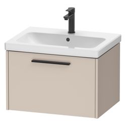 Duravit D-Code Waschtischunterbau wandh. 460x634x400mm, Taupe Matt, 1 Auszug, ... DURAVIT-DC46660BD910000 4067116373332 (Abb. 1)