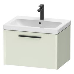Duravit D-Code Waschtischunterbau wandh. 460x634x400mm, Blassgrün Matt, 1 Ausz... DURAVIT-DC46660BDHH0000 4067116373349 (Abb. 1)