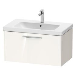 Duravit D-Code Waschtischunterbau wandhäng. 460x784x400mm, Weiß Hochglanz, 1 A... DURAVIT-DC4667010220000 4067116373882 (Abb. 1)