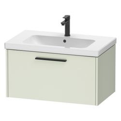 Duravit D-Code Waschtischunterbau wandh. 460x784x400mm, Blassgrün Matt, 1 Ausz... DURAVIT-DC46670BDHH0000 4067116373745 (Abb. 1)