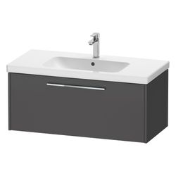 Duravit D-Code Waschtischunterbau wandhäng. 460x984x400mm, Graphit Matt, 1 Aus... DURAVIT-DC4668010490000 4067116374094 (Abb. 1)