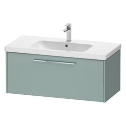Duravit D-Code Waschtischunterbau wandhäng. 460x984x400mm, Fjordgrün Matt, 1 A... DURAVIT-DC4668010HG0000 4067116374070 (Abb. 1)