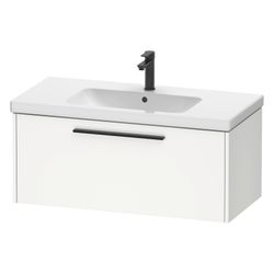 Duravit D-Code Waschtischunterbau wandh. 460x984x400mm, Mattweiß, 1 Auszug, Gr... DURAVIT-DC46680BD180000 4067116440799 (Abb. 1)