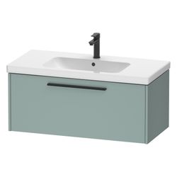 Duravit D-Code Waschtischunterbau wandh. 460x984x400mm, Fjordgrün Matt, 1 Ausz... DURAVIT-DC46680BDHG0000 4067116373974 (Abb. 1)