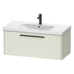 Duravit D-Code Waschtischunterbau wandh. 460x984x400mm, Blassgrün Matt, 1 Ausz... DURAVIT-DC46680BDHH0000 4067116373950 (Abb. 1)