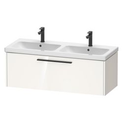 Duravit D-Code Waschtischunterbau wandh. 460x1184x400mm, Weiß Hochglanz, 1 Aus... DURAVIT-DC46690BD220000 4067116374261 (Abb. 1)