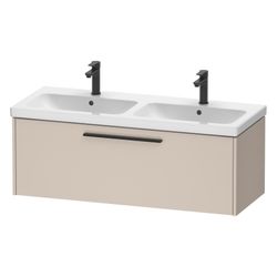 Duravit D-Code Waschtischunterbau wandh. 460x1184x400mm, Taupe Matt, 1 Auszug,... DURAVIT-DC46690BD910000 4067116374148 (Abb. 1)