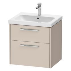 Duravit D-Code Waschtischunterbau wandhäng. 460x584x555mm, Taupe Matt, 1 Auszu... DURAVIT-DC4670010910000 4067116374506 (Abb. 1)