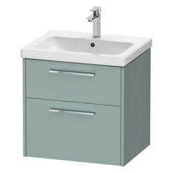 Duravit D-Code Waschtischunterbau wandh. 460x584x555mm, Fjordgrün Matt, 1 Ausz... DURAVIT-DC4670010HG0000 4067116374520 (Abb. 1)