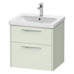 Duravit D-Code Waschtischunterbau wandh. 460x584x555mm, Blassgrün Matt, 1 Ausz... DURAVIT-DC4670010HH0000 4067116374513 (Abb. 1)