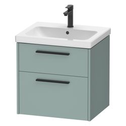 Duravit D-Code Waschtischunterbau wandh. 460x584x555mm Fjordgrün Matt, 1 Auszu... DURAVIT-DC46700BDHG0000 4067116374421 (Abb. 1)