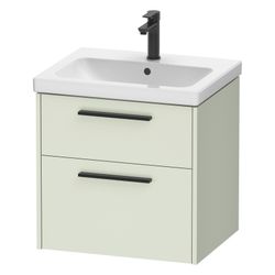 Duravit D-Code Waschtischunterbau wandh. 460x584x555mm Blassgrün Matt, 1 Auszu... DURAVIT-DC46700BDHH0000 4067116374414 (Abb. 1)