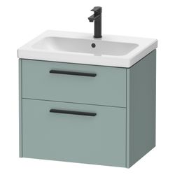 Duravit D-Code Waschtischunterbau wandh. 460x634x555mm Fjordgrün Matt, 1 Auszu... DURAVIT-DC46710BDHG0000 4067116371314 (Abb. 1)