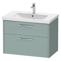 Duravit D-Code Waschtischunterbau wandh. 460x784x555mm, Fjordgrün Matt, 1 Ausz... DURAVIT-DC4672010HG0000 4067116371970 (Abb. 1)