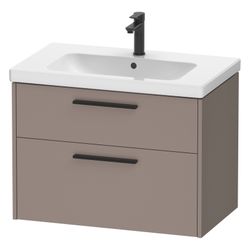 Duravit D-Code Waschtischunterbau wandh. 460x784x555mm Basalt Matt, 1 Auszug/S... DURAVIT-DC46720BD430000 4067116371833 (Abb. 1)