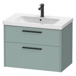 Duravit D-Code Waschtischunterbau wandh. 460x784x555mm Fjordgrün Matt, 1 Auszu... DURAVIT-DC46720BDHG0000 4067116371697 (Abb. 1)