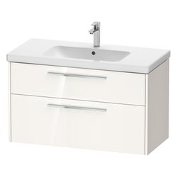 Duravit D-Code Waschtischunterbau wandh. 460x984x555mm, Weiß Hochglanz, 1 Ausz... DURAVIT-DC4673010220000 4067116372144 (Abb. 1)