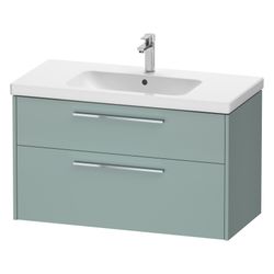 Duravit D-Code Waschtischunterbau wandh. 460x984x555mm, Fjordgrün Matt, 1 Ausz... DURAVIT-DC4673010HG0000 4067116372120 (Abb. 1)
