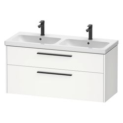 Duravit D-Code Waschtischunterbau wandhäng. 460x1184x555mm Mattweiß, 1 AZ/SK, ... DURAVIT-DC46740BD180000 4067116373554 (Abb. 1)