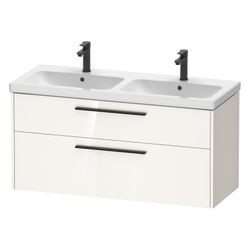 Duravit D-Code Waschtischunterbau wandhäng. 460x1184x555mm Weiß Hochglanz 1 Au... DURAVIT-DC46740BD220000 4067116373653 (Abb. 1)